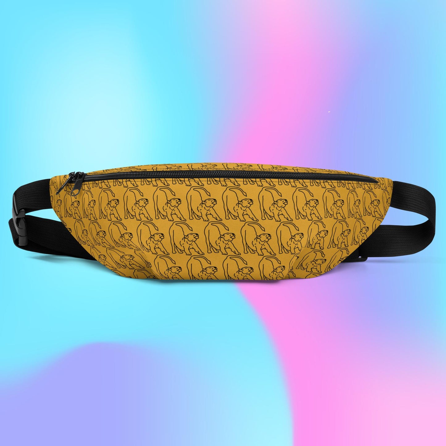 Golden Lioness Leo Fanny Pack