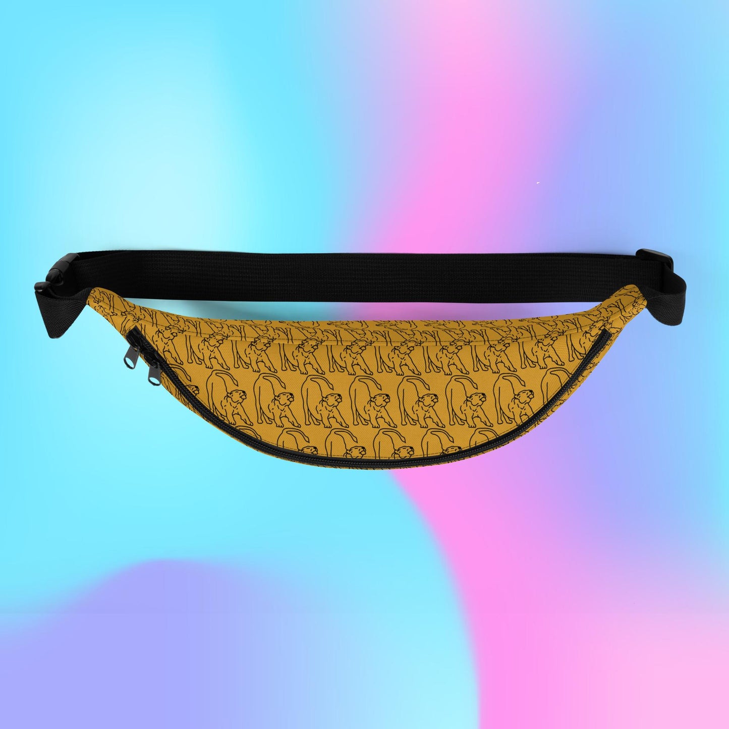 Golden Lioness Leo Fanny Pack