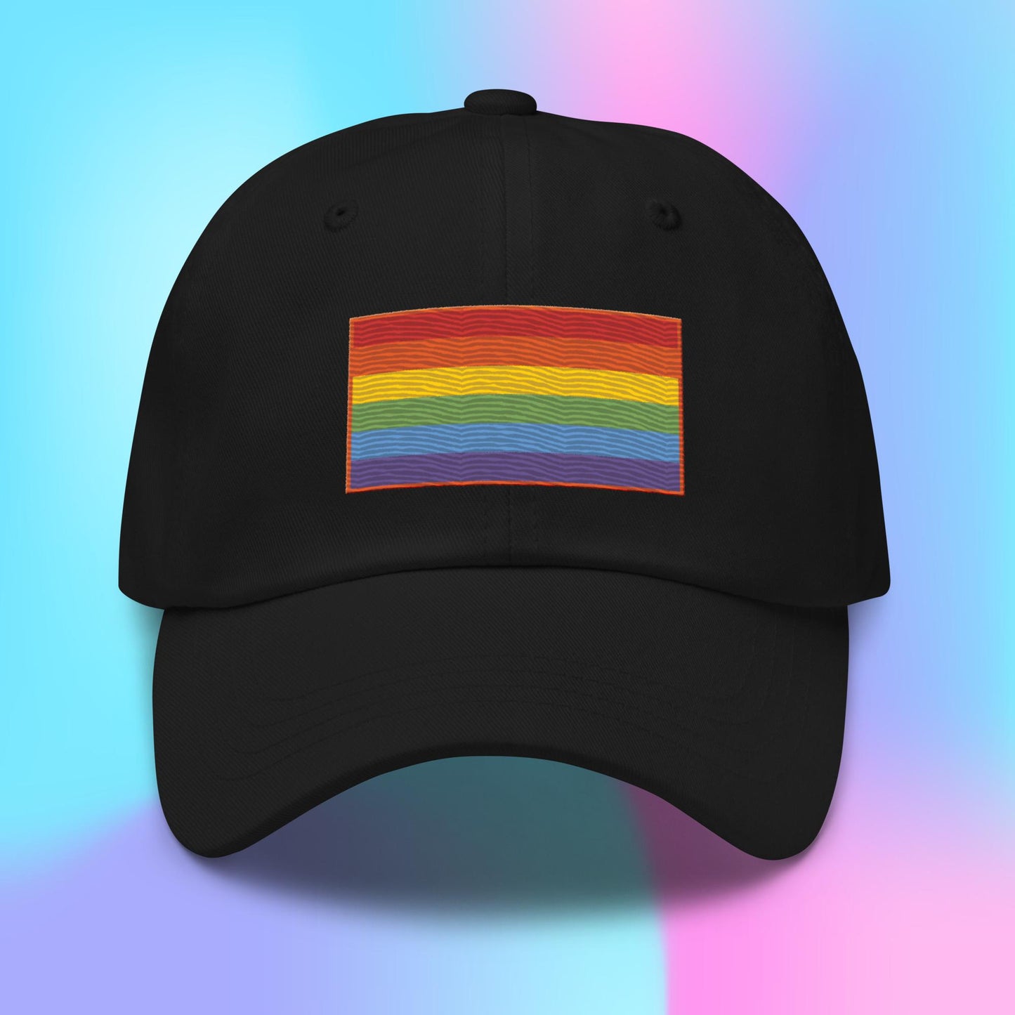 Rainbow Pride Flag Dad Hat