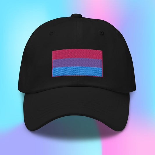 Bi Bisexual Pride Flag Dad Hat