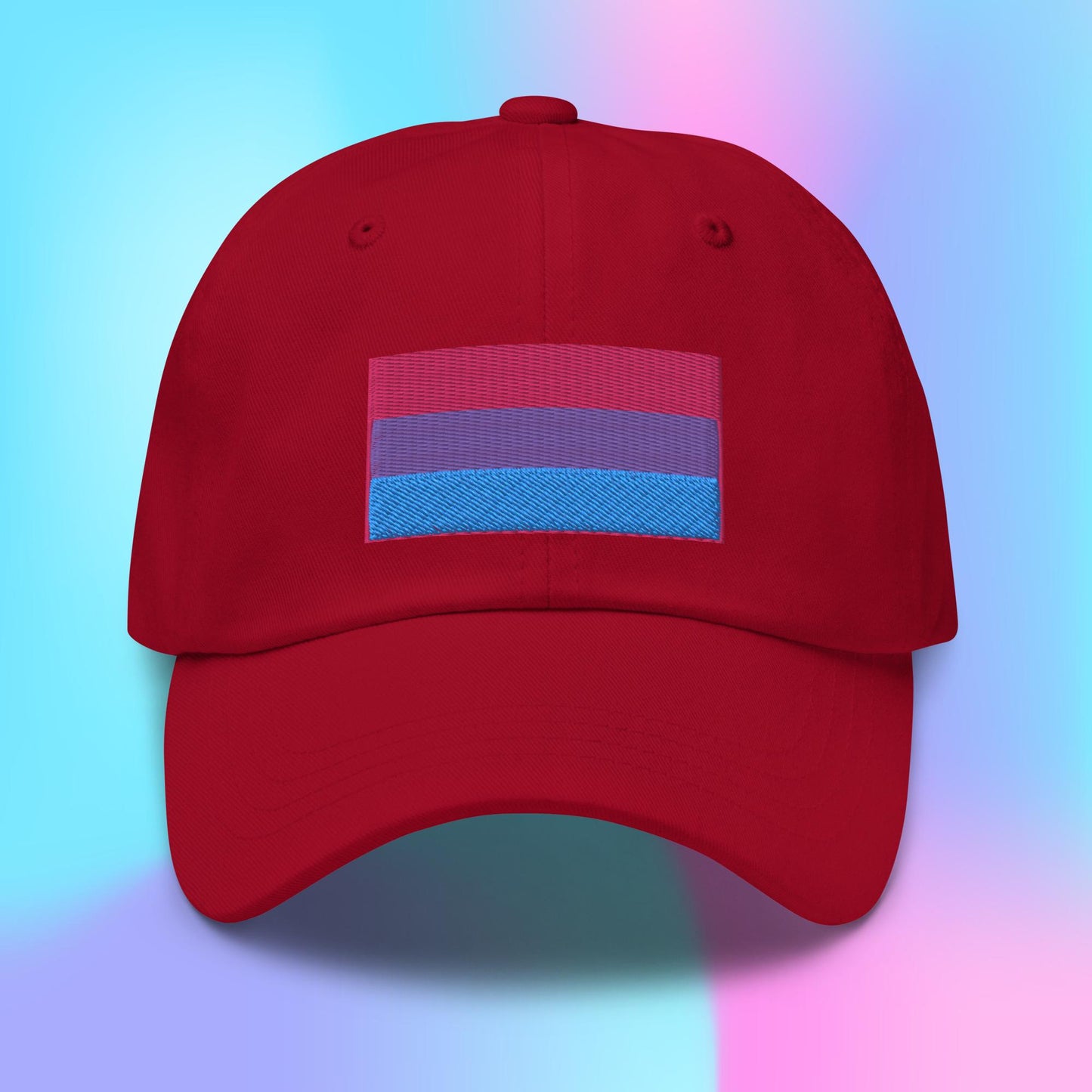 Bi Bisexual Pride Flag Dad Hat