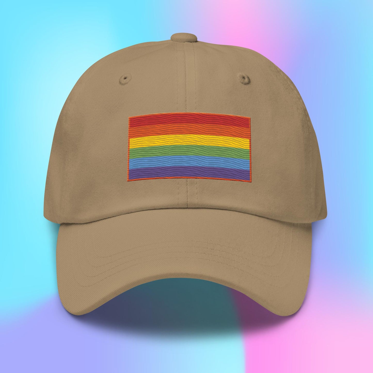 Rainbow Pride Flag Dad Hat