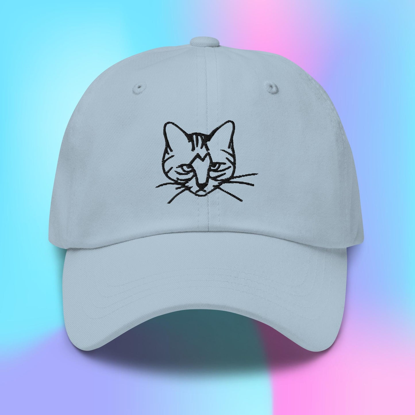 Annoyed Cat Logo Dad hat