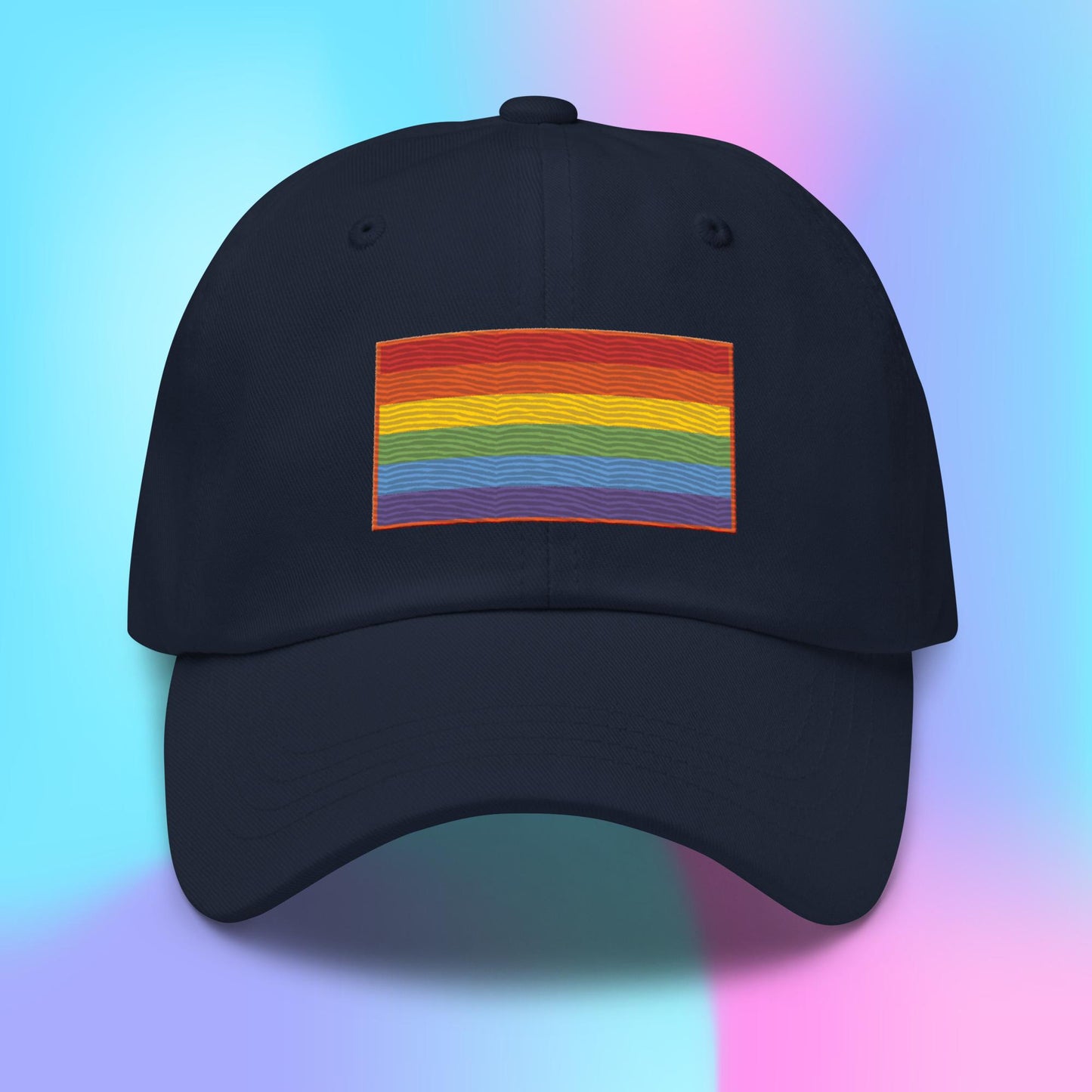 Rainbow Pride Flag Dad Hat