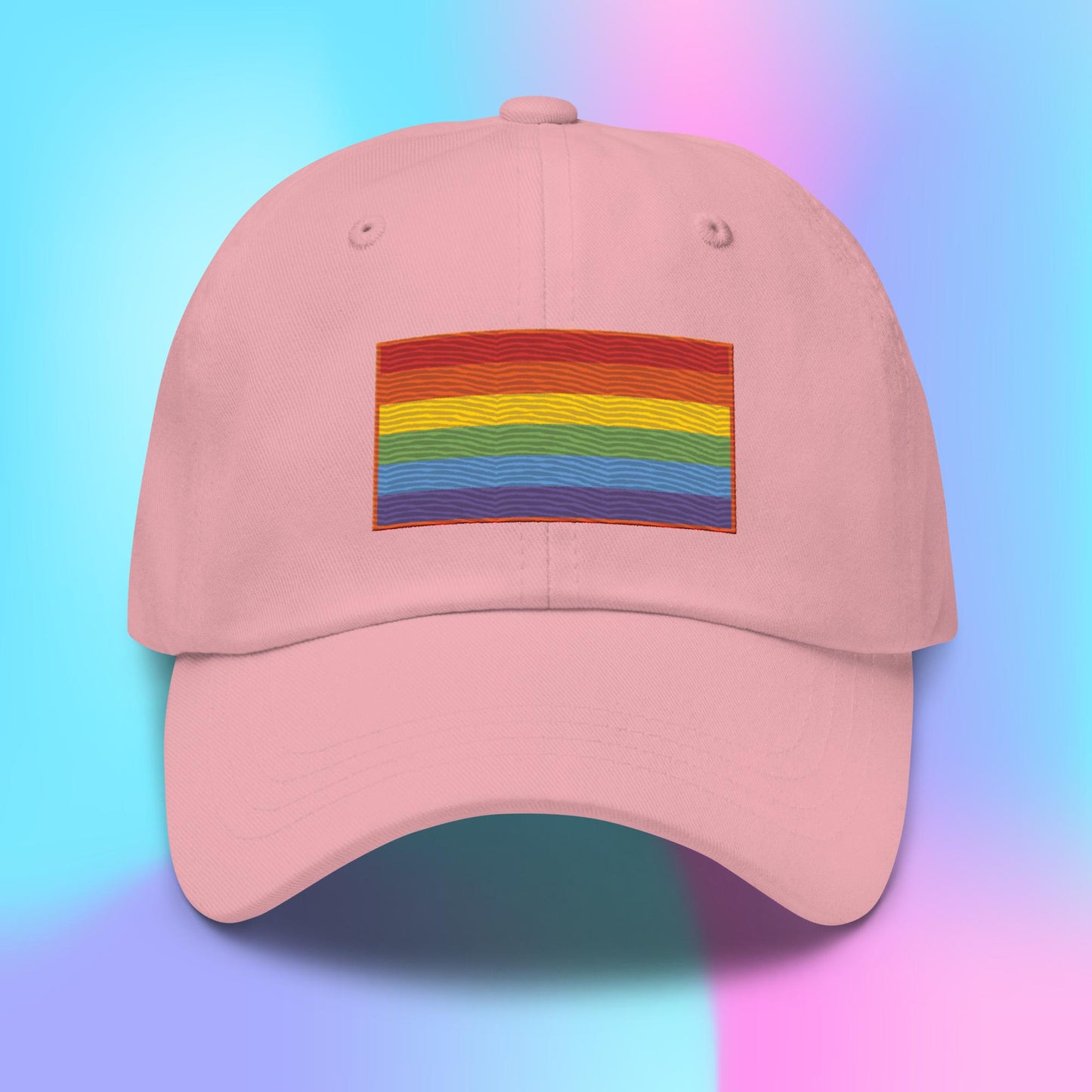 Rainbow Pride Flag Dad Hat