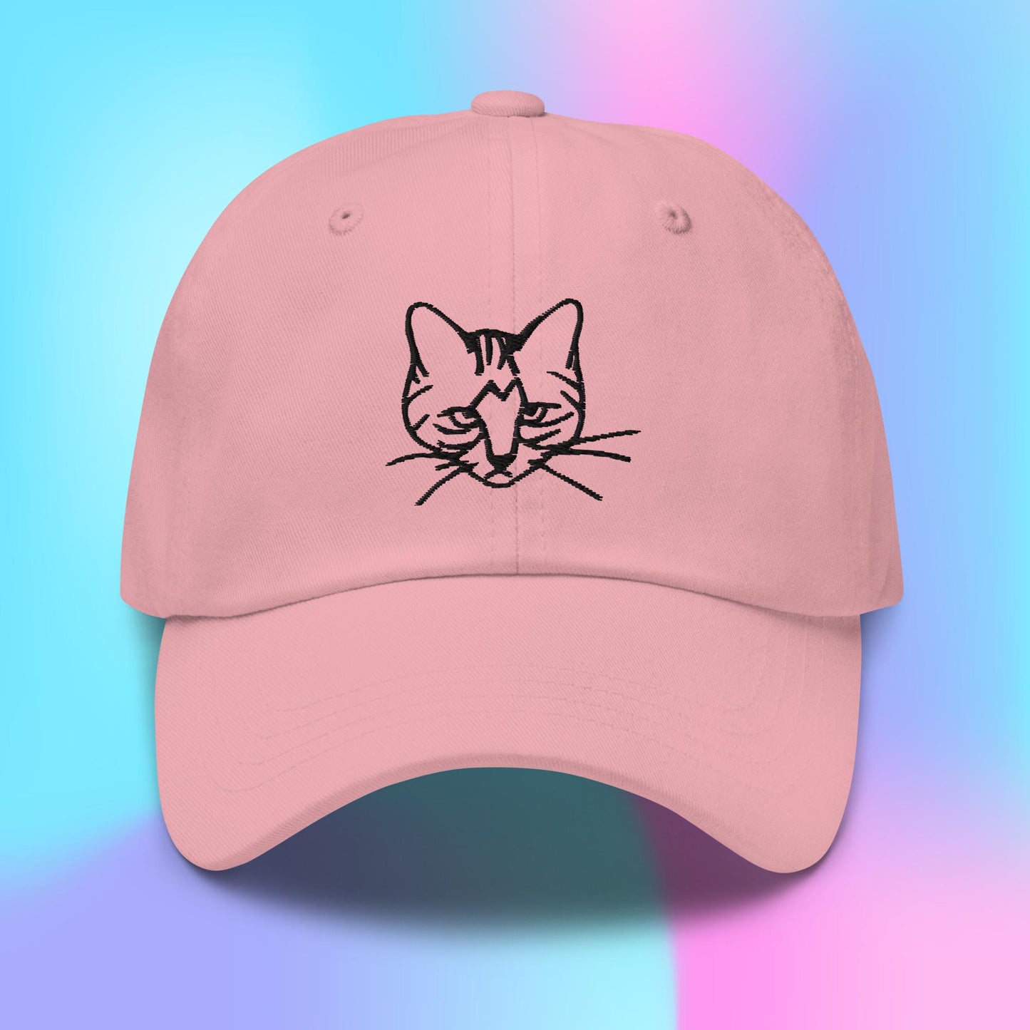 Annoyed Cat Logo Dad hat