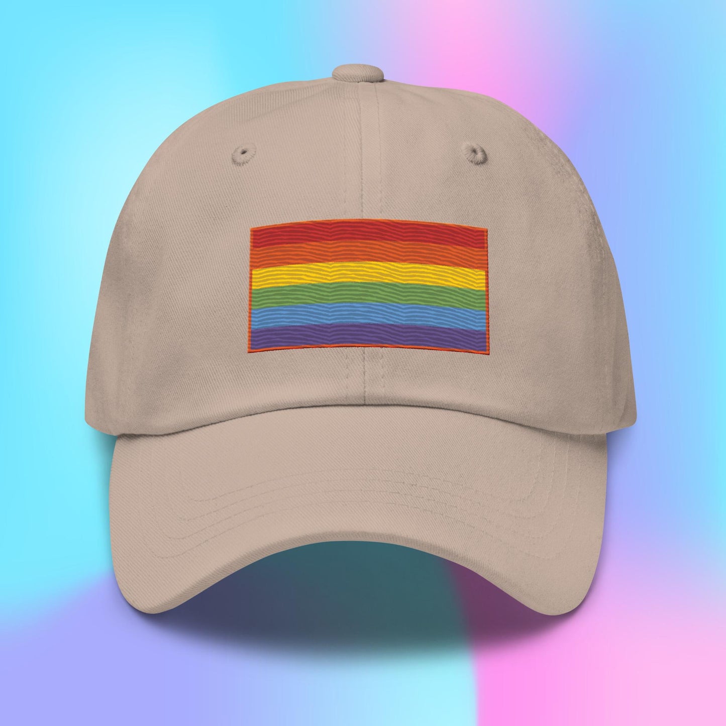 Rainbow Pride Flag Dad Hat