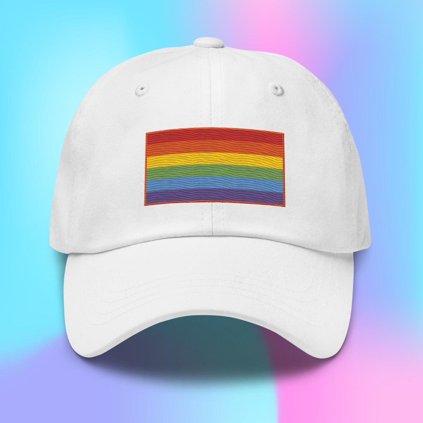 Rainbow Pride Flag Dad Hat