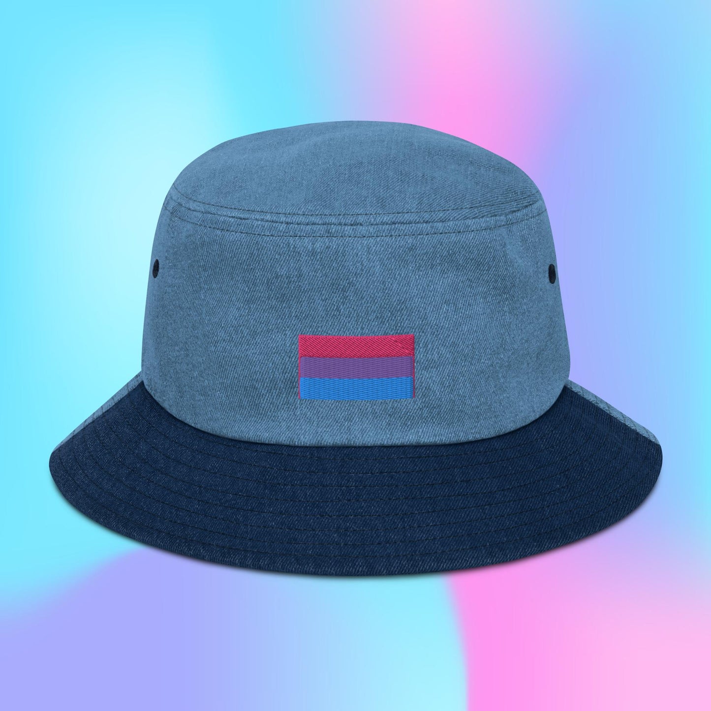 Denim bucket hat