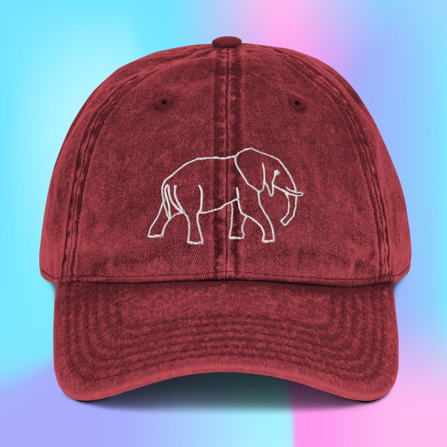 Elephant Cotton Twill Hat