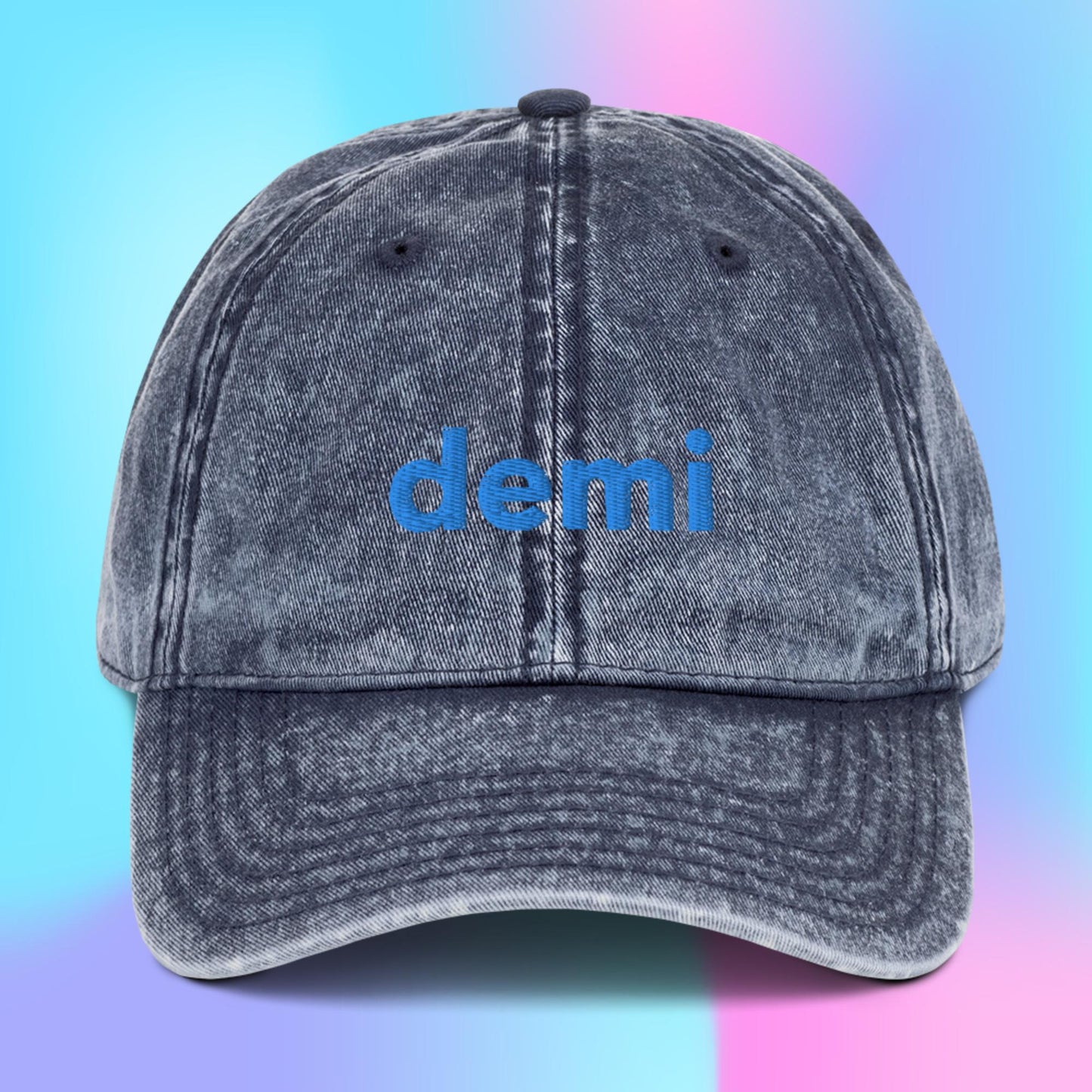 Demi Demisexual Cotton Twill Hat