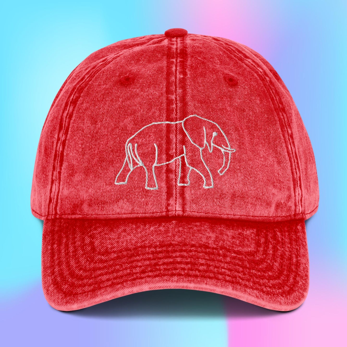 Elephant Cotton Twill Hat